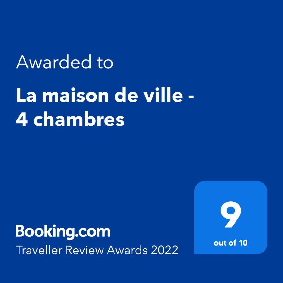 La Maison De Ville - 4 Chambres, 2 Sdb, Terrasse Et Garage - 90M2 Vesoul Esterno foto
